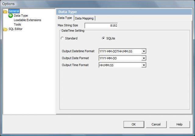 SQLite Native DateFormat